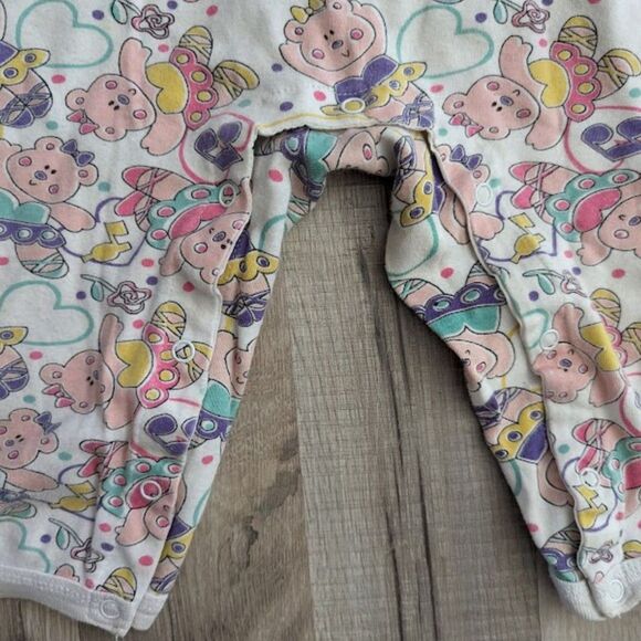3/$20 Vintage Cotton Club Ballet Dancing Bears Playsuit, 24mo (K3) - Picture 2 of 7